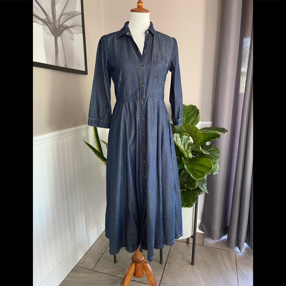Esprit Blue Denim Dress